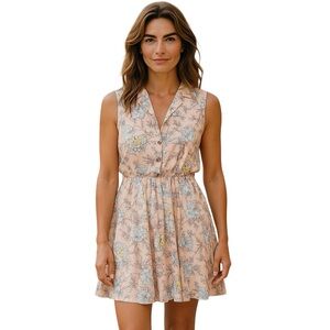 Molly Bracken Dress Sz 10 Vacation MIDI Large Flowy Cottage Summer Wedding Party